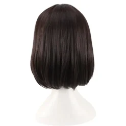 Naturligt Peruk för John Wick Cosplay Peruk Svart Kort Vågig Hår Peruker><noscript><img width=