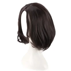 Naturligt Peruk för John Wick Cosplay Peruk Svart Kort Vågig Hår Peruker><noscript><img width=