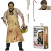 NECA Motorsågsmassakern Leatherface 40-årsjubileumsutgåva Dockmodell-FA-> Peruker
