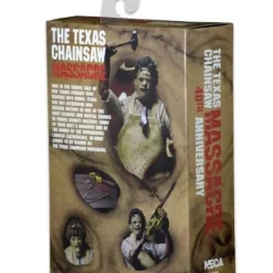 NECA Motorsågsmassakern Leatherface 40-årsjubileumsutgåva Dockmodell-FA-><noscript><img width=