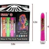 Neon Glow In The Dark Ansiktsfärgkritor, UV-kropp Svart Ljus Glöd Makeup Sticks Markörer För Mardi Gras Halloween maskerader> Smink