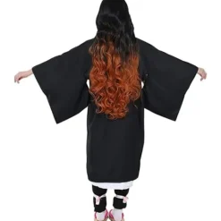 Nezuko Cosplay Kostym Anime Cosplay Outfit Set Halloween Klänning för Vuxna Barn (170CM)><noscript><img width=