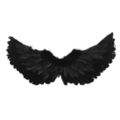 Ängelvingar Kostym Halloween Cosplay Vingar Halo Pannband Set för Barn Vuxna Stor> Tillbehör