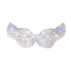 FMYSJ Ängelvingar, lysande ängelvingar med LED-lampor, barnkostym för julafton, fest (FMY) 65x35cm><noscript><img width=