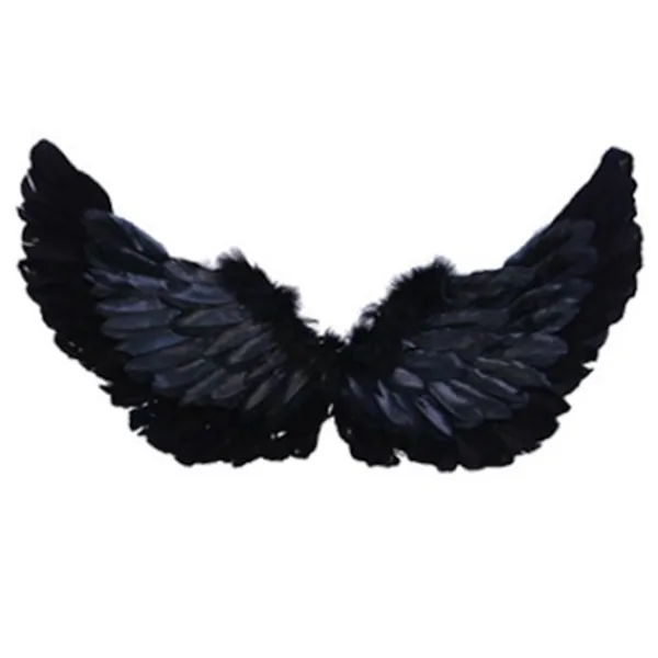 Ängelvingar med elastiska band, ljusa färger, lättviktig kostym, cosplay-vingar, fotorekvisita> Tillbehör