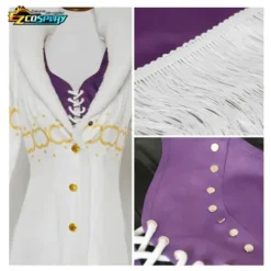 Nico Robin One Piece Cosplay Kostym Cosplay Kappa Komplett Halloween Kostym XL><noscript><img width=