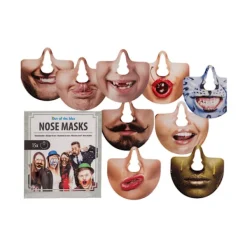 Näsmask - Grimaser> Masker