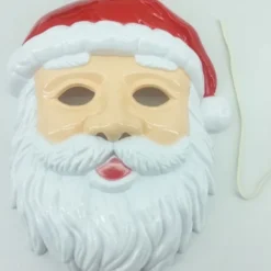 [NT] 2 st Jul Halloween Tomte Mask med elastiskt snöre Lätt att bära roliga säsongsbetonade Cosplay-kostymer för festdräkter> Masker