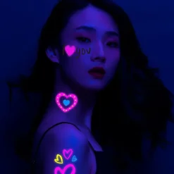 Numb 4 st temporära klistermärken Egy Fake> Smink