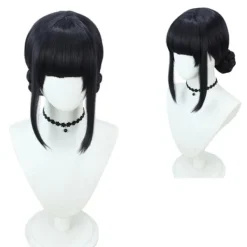 Ny K-POP Demon Hunters Cosplay Kostym Rumi Mira Zoey Anime Klänning Outfit&Rumi Svart Kostym&130 130><noscript><img width=