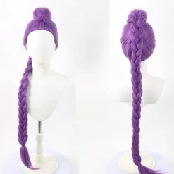 Ny K-POP Demon Hunters Cosplay Kostym Rumi Mira Zoey Anime Klänning Outfit&Rumi Svart Kostym&130 130><noscript><img width=