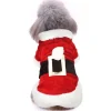 Ny tomteklädsel för hund, S, julhusdjurskläder vinterhuvad kappa hundkläder husdjurskläder chihuahua Yorkshire pudel> Dräkter
