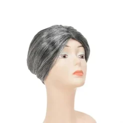 Nyhet Gammal Dam Kostym Set Grå Mormor Peruk Cosplay Set Scenshow Kostym[HK]> Peruker