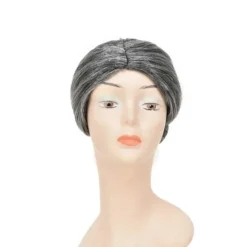 Nyhet Gammal Dam Kostym Set Grå Mormor Peruk Cosplay Set Scenshow Kostym[HK]><noscript><img width=