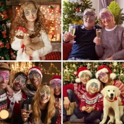 Nyårsglasögon 2023 Nyårsfest Glasögon Fotobås><noscript><img width=