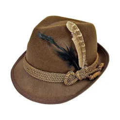 Oktoberfest Hatt Widget Öl Trilby Härliga Homburg Hattar Huvudbonader Fest Foto Rekvisita Gåvor Oktoberfest> Dräkter