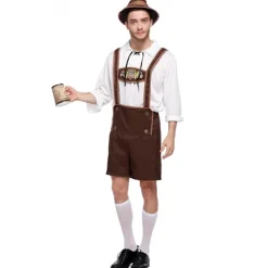 Oktoberfestdräkt för män - Vuxenstorlek XXL[JUN]> Dräkter