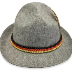 Oktoberfest-hatt för män, tysk Trenker bayersk ölhatt, partymaskerad> Dräkter