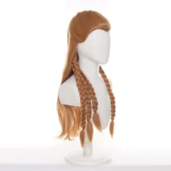 Original God Eloi cosplay peruk halvuppsatt hår tvinnad fläta styling peruk><noscript><img width=