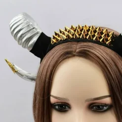 Ox Får Horn Hårband Filmrekvisita Huvudbonad Cosplay Halloween Håraccessoarer> Huvudbonader