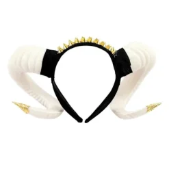 LBJ Ox Horn Pannband Filmrekvisita Huvudbonad Cosplay Halloween Håraccessoarer><noscript><img width=