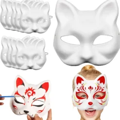 10-Pack - DIY Kattmask / Therian Mask 420> Tillbehör