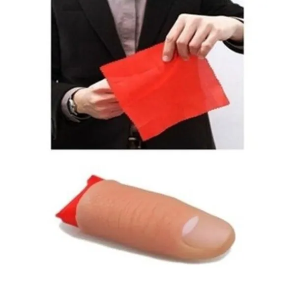 2-pack - Tumme med tyg - Trolleri & Magi - Gimmick Beige> Tillbehör