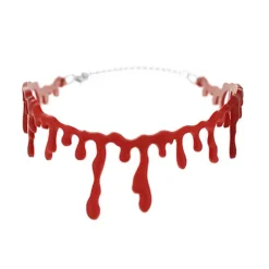 3-pack bloddrypande Halloween-fest choker-halsband vampyr Co><noscript><img width=