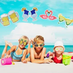 7-pack Festglasögon, Nyhetsglasögon Roliga Solglasögon Trendiga Glasögon Roliga Fina><noscript><img width=