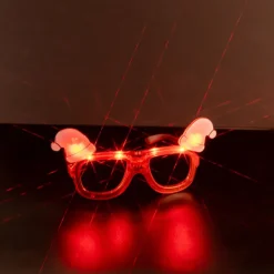 6-pack Glitter Julgran Lysande Blinkande LED-solglasögon Jul Solglasögon Självlysande LED-glasögon Plast Lysande Glasögon Jul T><noscript><img width=