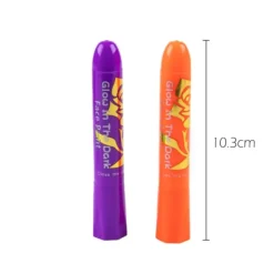 6-pack Glow-in-the-Dark Ansiktsfärg UV Neon Ansiktsfärg Crayon Penna><noscript><img width=
