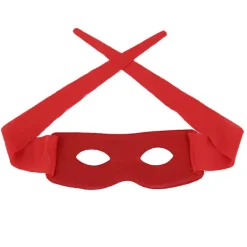 2-pack Halloween-kostym ögonmasker Maskeradmasker Cosplay-festkläder Tillbehör (röd)> Masker