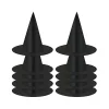 10-pack Häxhattar Halloween Svart Häxa Hängande Hatt Svart Hatt Häxhatt Halloween Julparty> Huvudbonader