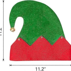 3-pack Jul Tomte Filt Hatt - Julhelg Party Kostym Gåvor Tillbehör 3 st - Tomte Julhatt - Vuxenmodell 28 cm> Huvudbonader