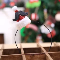 4-pack Julhatt med paljetter, Santa-hatt, diadem><noscript><img width=