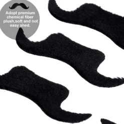 48-pack självhäftande lösmustascher för fester><noscript><img width=