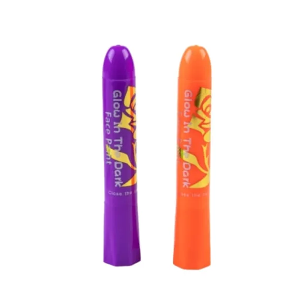 6-pack Självlysande Ansiktsfärg UV Neon Ansiktsfärg Kritpenna> Smink