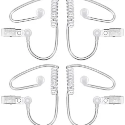 4-pack Spy Öronproppar Leksaker Säkerhetsheadset Öronpropp Agent Spy Öronpropp Kostymrekvisita Snap On Ersättningsakustisk Slang För 2-vägs Radio Audioheadset | Fyndiq> Tillbehör