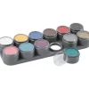 GRIMAS Palett för ansikts- och kroppsmakeup 12 färger 15 ml> Smink
