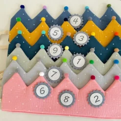 Papper Drake Födelsedagskrona Muslin Med Siffror För Barns Födelsedagskrona Tillverkad Av Muslinväv Med Knappsiffror Från 1-8 Festdekoration Hatt Pink | Fyndiq> Huvudbonader