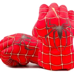 Par Giant Spider-Man Boxningshandskar - Superhjälte - Barnstorlek> Tillbehör