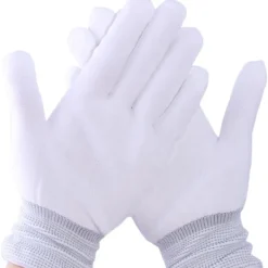 Par LED-2 handskar, lysande/färgglada, blinkande/flerfärgade LED><noscript><img width=