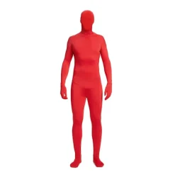 Party Kostym Osynlig Morph Suit Vuxen Män Kvinnor Hel Röd Röd{azc} 140CM> Dräkter