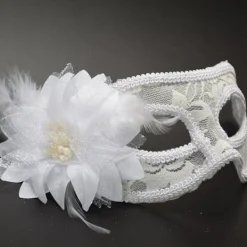 Party Mask Halloween Mask SVART><noscript><img width=