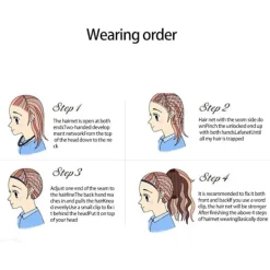 Partyrama peruk, 30 cm, Lila, kort page med unik lugg><noscript><img width=