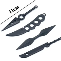 8pcs Anime Naruto Set Cosplay Naruto Accessories Plastic Weapon S><noscript><img width=