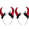 2pcs Horn Headband> Huvudbonader