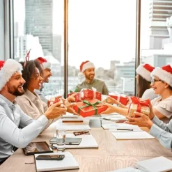 PCS Jultomteluvor för Vuxna, Lyxiga Jultomteluvor i Bulk, Plysch Jultomteluvor, Sammet Mjuka Jultomtedräkter><noscript><img width=