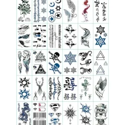 30pcs Small Fresh Tattoo Stickers Tattoo Flowers Waterproof Durable Stickers> Smink