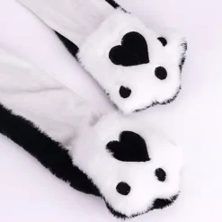 Penguin plysch hatt med öron rörliga hoppar pop up slå hatt julfest Cosplay presenter><noscript><img width=